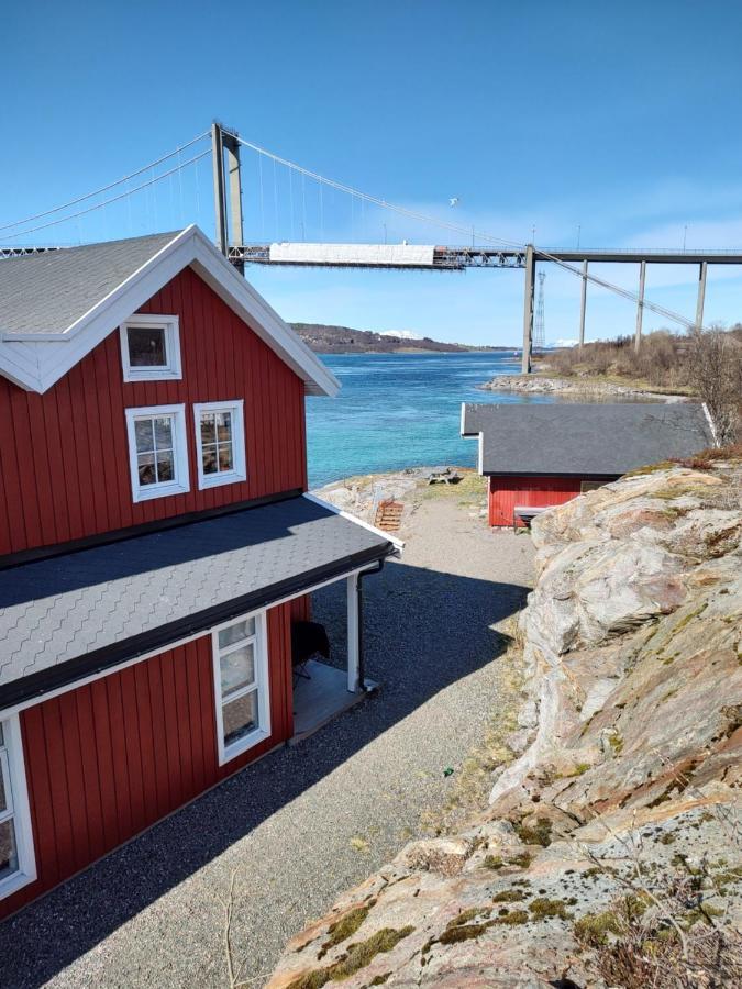 Tjeldsundbrua Overnatting - Sjohus1 Evenskjer Exteriör bild