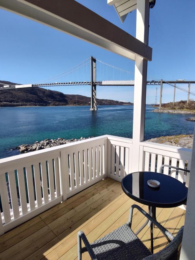 Tjeldsundbrua Overnatting - Sjohus1 Evenskjer Exteriör bild
